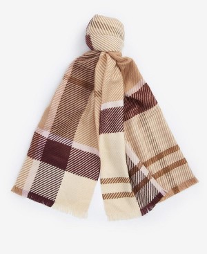 Barbour Blair Tartan Scarf Flerfarvede | BABO90102