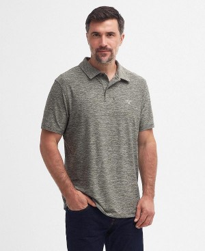 Barbour Bransdale Polo Shirt Olivengrøn | BABO88114