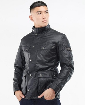 Barbour Duke Wax Jacket Mørkeblå | BABO87177