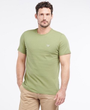 Barbour Essential Sports T-shirt Mintgrønne | BABO88266
