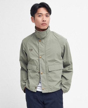 Barbour Slim Spey Showerproof Jacket Olivengrøn | BABO87437