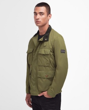 Barbour Tourer Clove Utility Jacket Olivengrøn | BABO87476